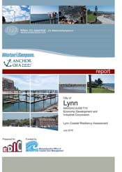 Screen shot of cover for the Coastal Resiliency Assessment